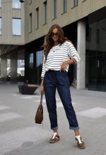 Xana Maris Navy Trousers - Image 4