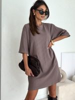 Bocca Parker Chocolate Belted Dress - Image 3