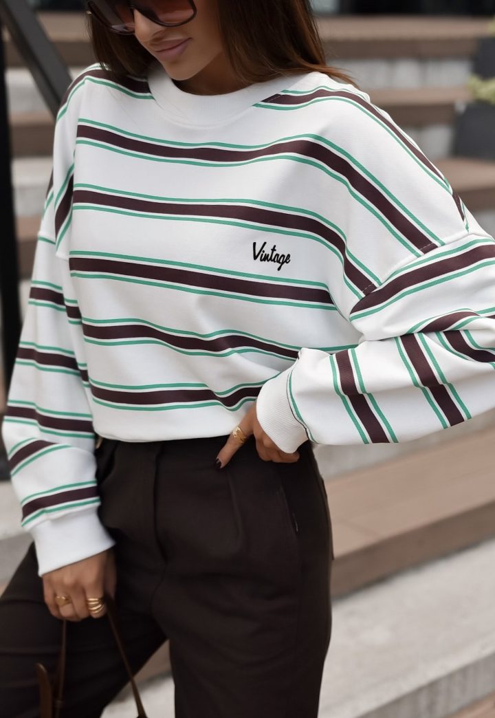 Xana Vintage White Sweatshirt - Image 1