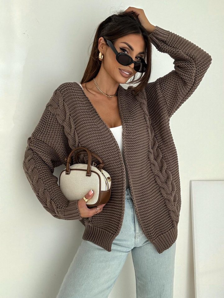 Bocca Potter Latte Short Cardigan - Image 1