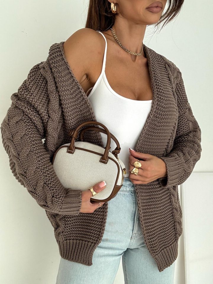 Bocca Potter Latte Short Cardigan - Image 2