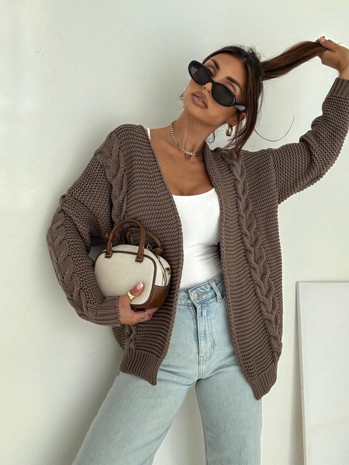 Bocca Potter Latte Short Cardigan - Image 4