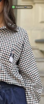 XANA Bibi BROWN & BLACK Shirt - Image 2