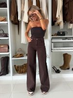 Cecilia Chocolate Wild Legs Jeans