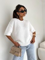 Bocca Monthana Off White Jumper