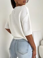 Bocca Monthana Off White Jumper - Image 3
