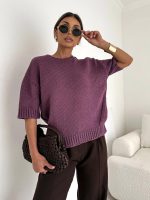 Bocca Monthana Plum Jumper