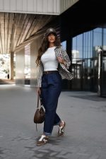 Xana Miriam Navy Trousers