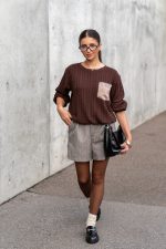 XANA Pocket Chocolate Jumper - Image 2