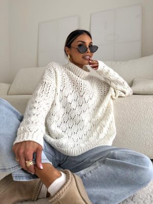 Bocca Carol Cream Jumper