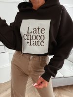 Chocolate Black Hoodie One Size
