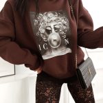 Icon Brown Hoodie One Size