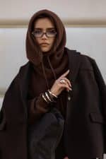 COCOMORE BROWN Balaclava Hood - Image 2