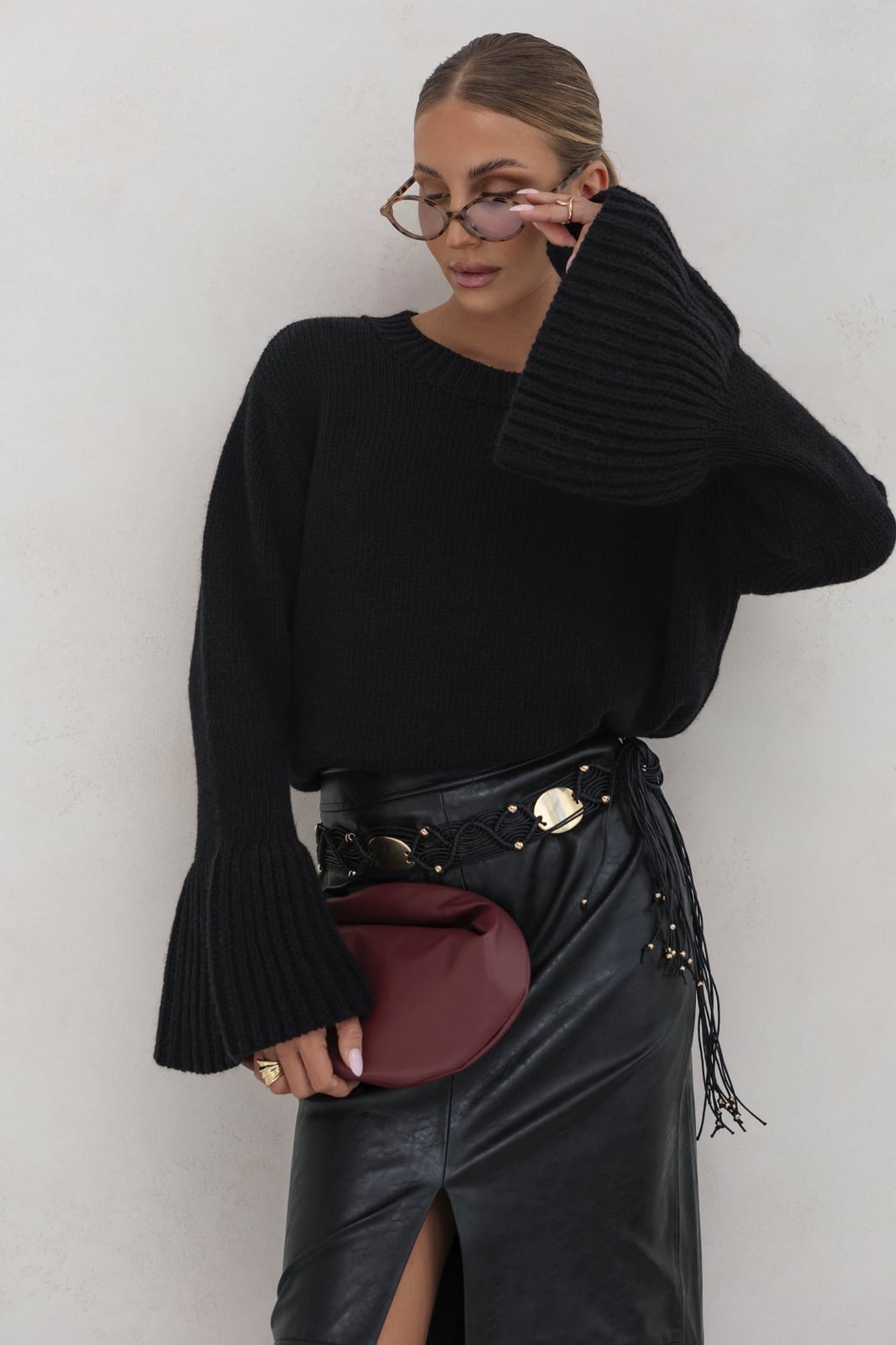 camiz black Cocomore Camiz Black Jumper - Image 1