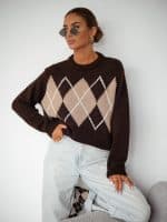 Bocca Caroline Brown  Jumper - Image 3