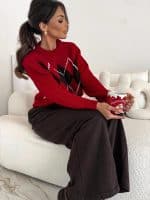 Bocca Caroline Red  Jumper