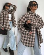 Bocca Marlene Beige & BROWN Shirt - Image 4