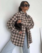 Bocca Marlene Beige & BROWN Shirt - Image 2