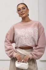COCOMORE Liliana Pink Sweatshirt (POSTAGE 31.01.2026) - Image 3