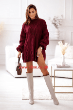 COCOMORE Tamisa Burgundy Jumper