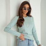 Bocca Emilia High Quality Basic Long Sleeve Top