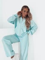 Quenteen Blue Sweatshirt & Trousers Set - Image 4