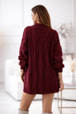 COCOMORE Tamisa Burgundy Jumper - Image 3