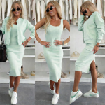 Bocca Rosetta Mint Dress & Jumper Set - Image 4