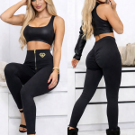 Dorata Black Leggings