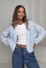 Bocca Blue Short Cardigan - Image 2