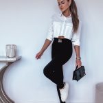 Clare Black Leggings