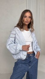 Bocca Blue Short Cardigan - Image 3