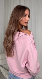 BOCCA Nikita Pink Sweatshirt - Image 2