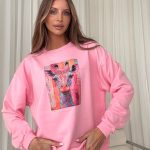 BOCCA Giraffe Pink Sweatshirt