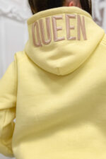 QUEEN Yellow Hoodie One Size - Image 2