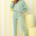 Jordan Green Sweatshirt & Trousers Set "MASELKO MATERIAL"