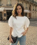 COCOMORE Eliora White T-shirt