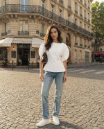 COCOMORE Eliora White T-shirt - Image 2