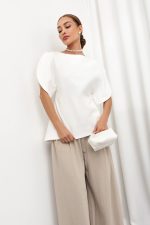 COCOMORE Eliora White Shirt - Image 3