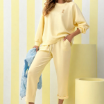 Jordan Yellow Sweatshirt & Trousers Set "MASELKO MATERIAL"