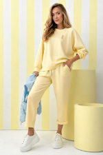 Jordan Yellow Sweatshirt & Trousers Set "MASELKO MATERIAL"