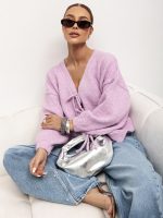 Cocomore Herald Purple short cardigan - Image 3