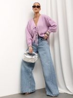 Cocomore Herald Purple short cardigan