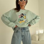BOCCA Lucky Mouse Mint Sweatshirt