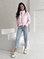 Polly Powder Pink Jacket - Image 2
