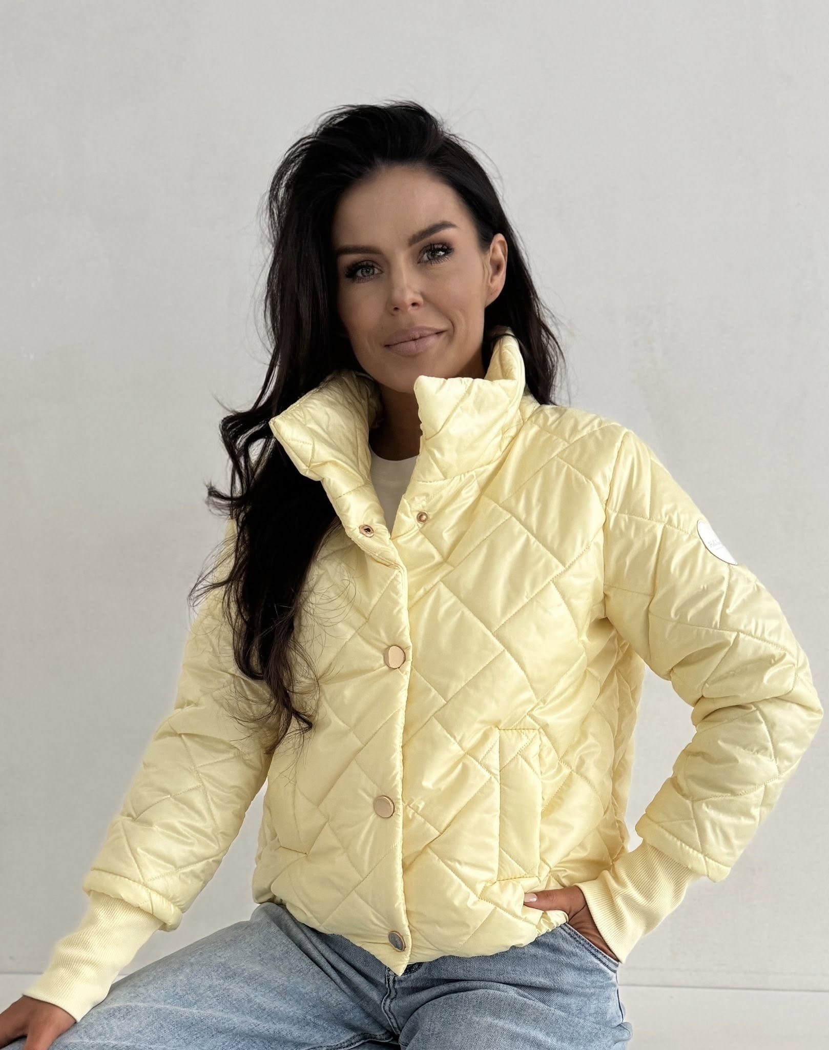 polly yellow glowna Polly Yellow Jacket - Image 1