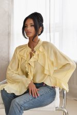 Xana Eloise Yellow Shirt - Image 2