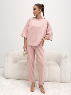 COCOMORE Blaise Powder Pink Trousers