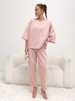 COCOMORE Blaise Powder Pink Sweatshirt - Image 3
