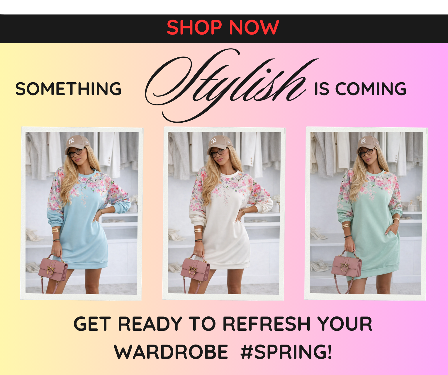 Brown and Cream Winter Fashion Photo Collage Facebook Post (1)